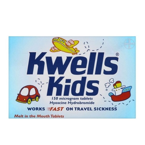 Kwells Kids - 150 mcg Tablets Pack of 12 (P) - Medaid International