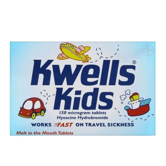 Kwells Kids - 150 mcg Tablets Pack of 12 (P) - Medaid International