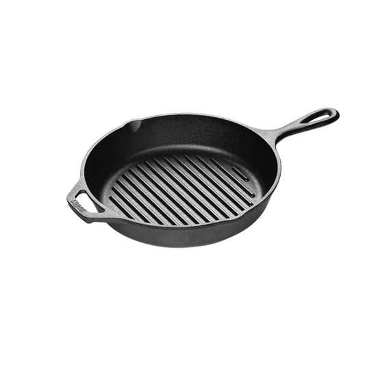 26Cm Seasoned Cast Iron Grill Pan - Medaid International