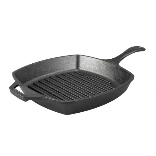 Lodge Wildlife  Series 26.7cm Square Cast Iron Fish Grill Pan - Medaid International