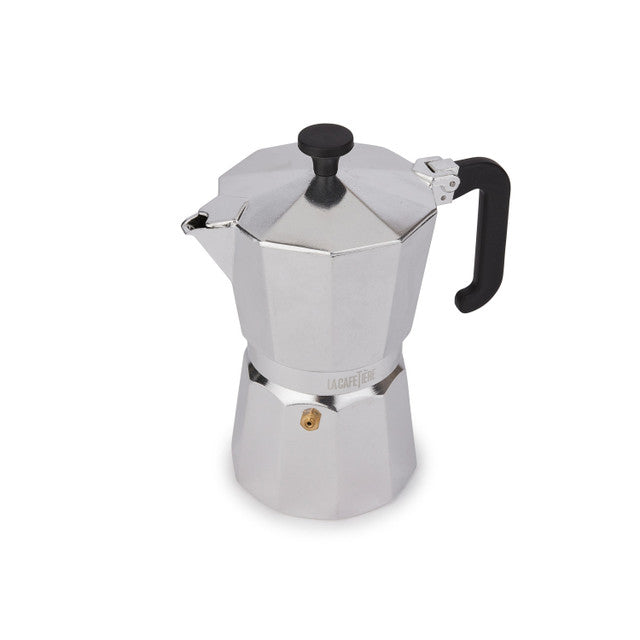 La Cafeti√®re Venice Aluminium Espresso Maker, 6-Cup - Medaid International