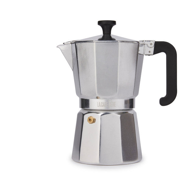 La Cafeti√®re Venice Aluminium Espresso Maker, 6-Cup - Medaid International