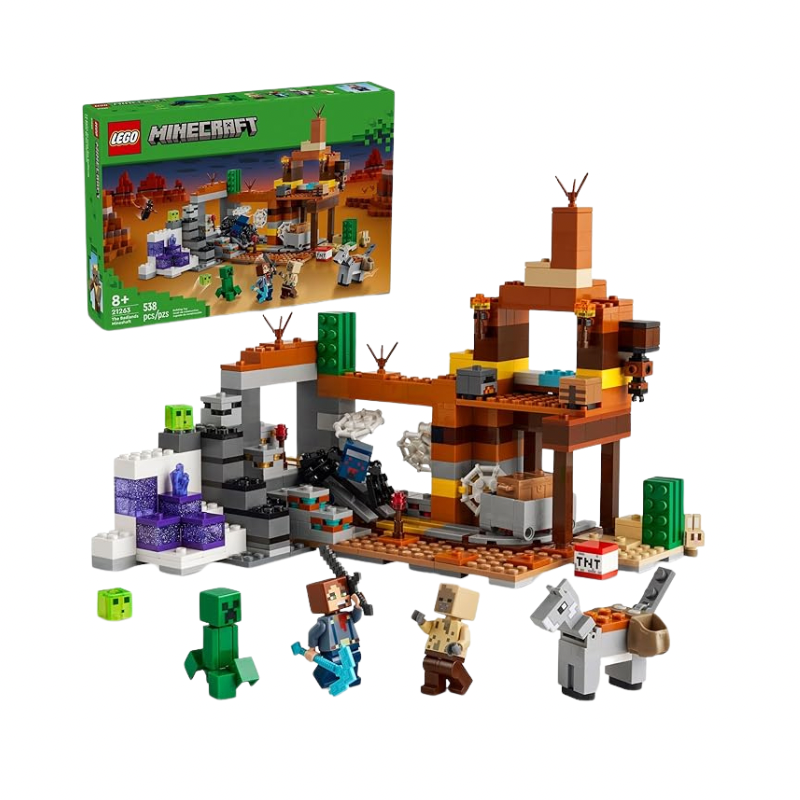 Minecraft 21263 The Badlands Mineshaft V29 Toys by LEGO - Medaid International