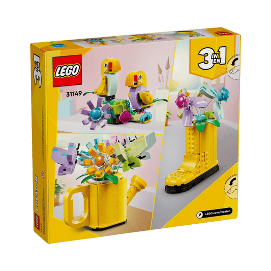 Lego Flowers in Watering Can - Medaid International