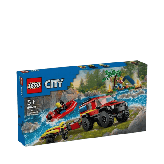 Lego 4X4 FIRE TRUCK WITH RESCUE B.. V29 - Medaid International