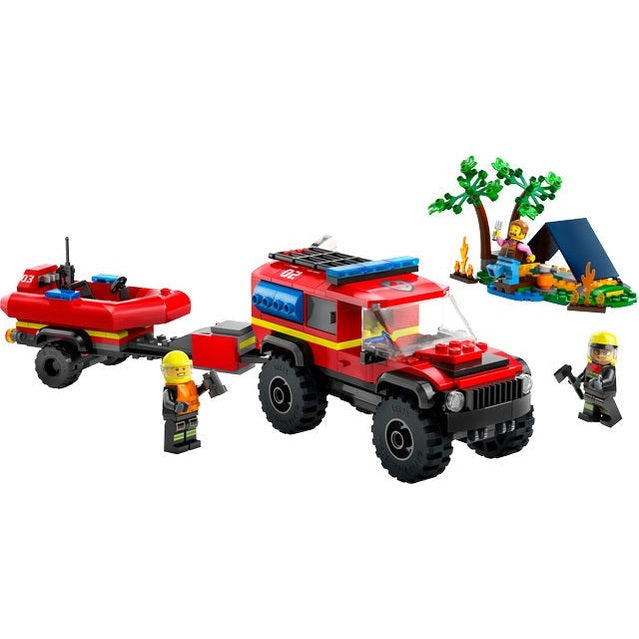 Lego 4X4 FIRE TRUCK WITH RESCUE B.. V29 - Medaid International