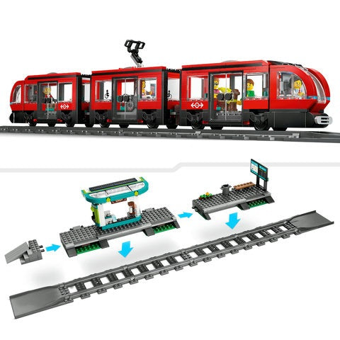 Lego Downtown Streetcar and Station - Medaid International