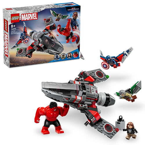 Marvel Captain America vs. Red Hulk Battle Lego Creator By Lego - Medaid International