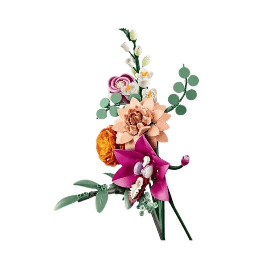 Pretty Pink Flower Bouquet V29 Lego Flowers By Lego - Medaid International