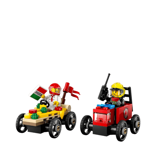 Pizza vs. Fire Truck Race Car Pack Lego Creator By Lego - Medaid International