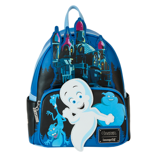 Loungefly! Leather: Universal Casper the Friendly Ghost Halloween Mini Backpack - Medaid International