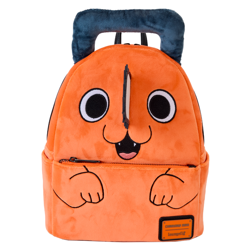 Funko Loungefly! Leather: Chainsaw Man Pochita Plush Cosplay Mini Backpack - Medaid International