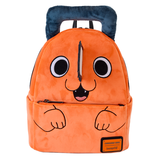 Funko Loungefly! Leather: Chainsaw Man Pochita Plush Cosplay Mini Backpack - Medaid International