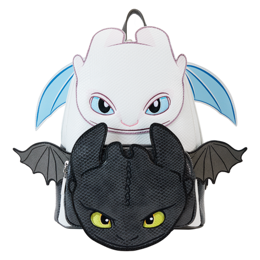 Loungefly! Leather: Dreamworks How to Train your Dragon Furies Mini Backpack - Medaid International