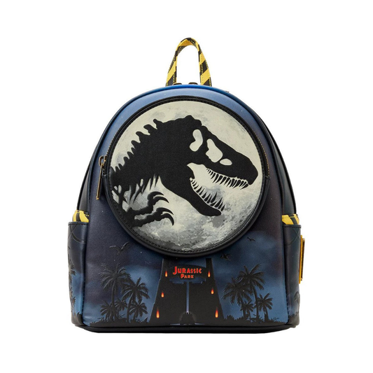 Loungefly! Leather: Jurassic Park 30th Anniversary Dino Moon Mini Backpack - Medaid International