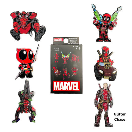 Loungefly! Blind Box Pin: Marvel - Deadpool Action - Medaid International