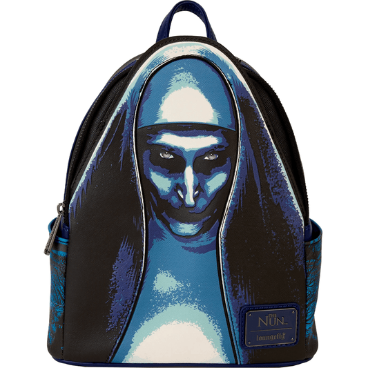 Loungefly! Leather: The Nun Cosplay Mini Backpack - Medaid International