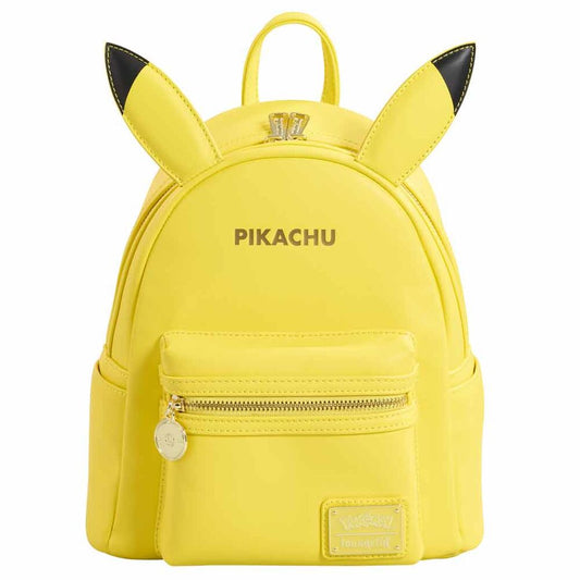 Loungefly! Leather: Pokemon Pikachu Minimalist Mini Backpack - Medaid International