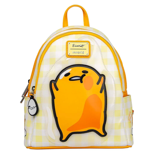 Funko Loungefly! Leather: Sanrio Gudetama Squish Mini Backpack - Medaid International