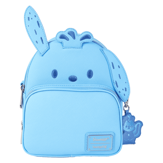 Loungefly! Leather: Sanrio Pochacco Clean Convertible Mini Backpack - Medaid International