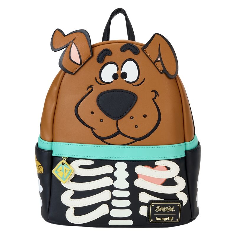 Funko Loungefly! Leather: Scooby Doo Skeleton Scooby Cosplay Mini Backpack - Medaid International