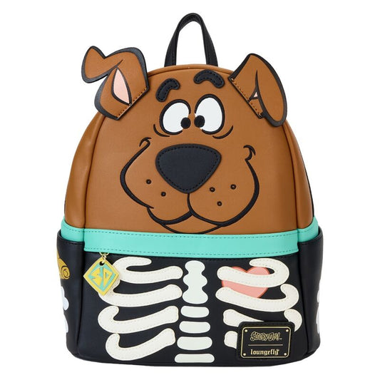 Funko Loungefly! Leather: Scooby Doo Skeleton Scooby Cosplay Mini Backpack - Medaid International