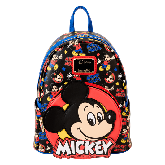 Funko Loungefly! Leather: Mickey And Friends Classic Mini Backpack - Medaid International