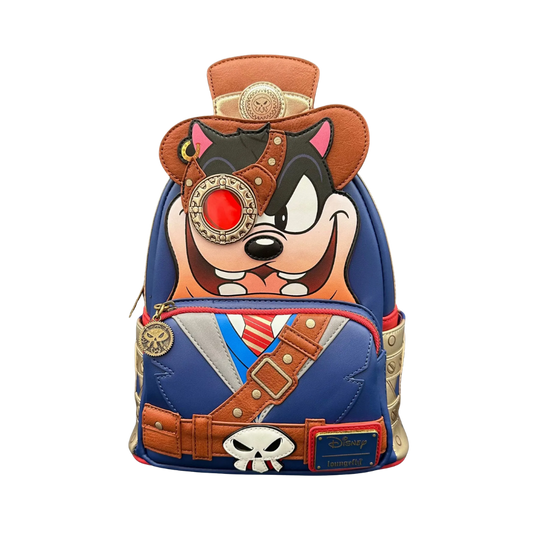 Loungefly! Leather: Pete Steampunk Mini Backpack - Medaid International