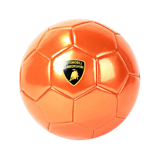 LAMBORGHINI No.5-MATELIC PVC SOCCER BALL - ORANGE - Medaid International