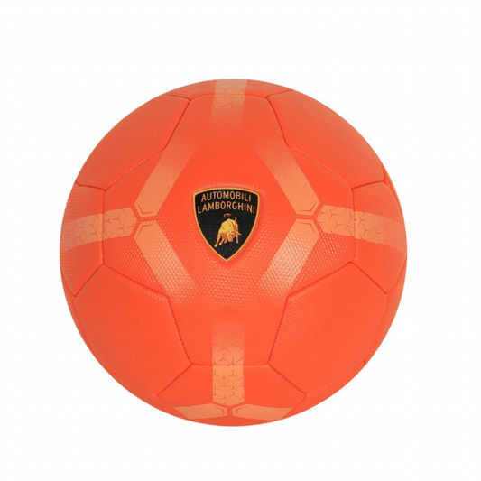 LAMBORGHINI #5 MACHINE SEWING PVC SOCCER BALL - ORANGE - Medaid International