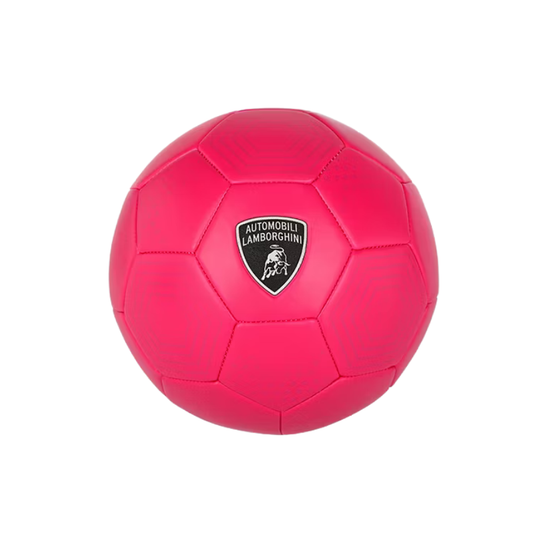 LAMBORGHINI #5 MACHINE SEWING PVC SOCCER BALL Pink - Medaid International
