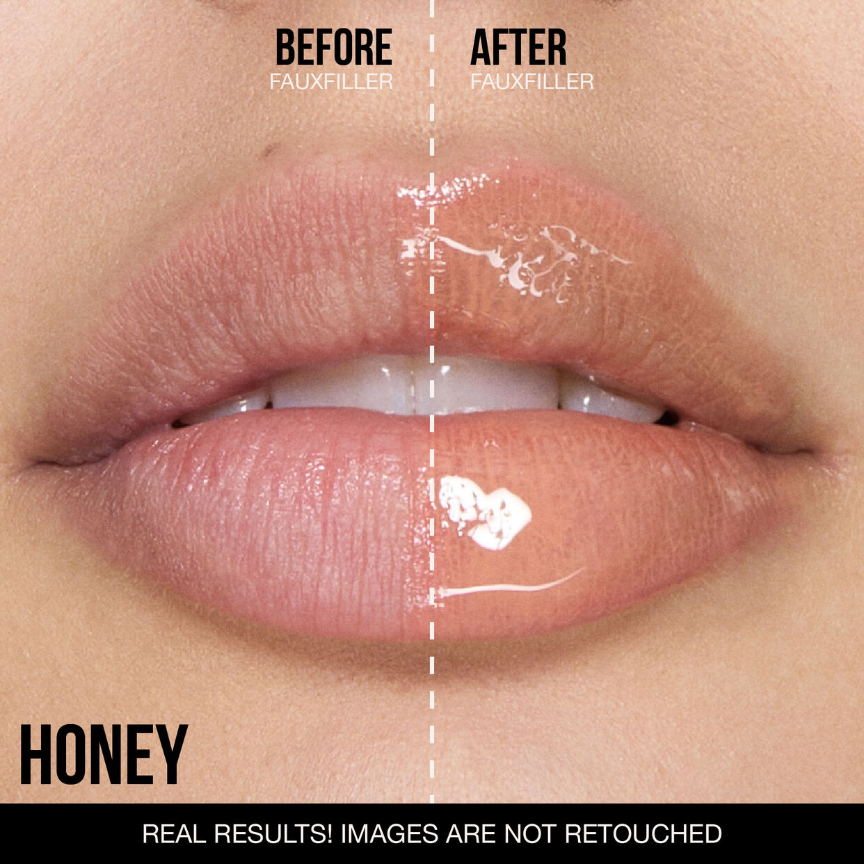 HUDA BEAUTY - FAUX FILLER Extra Shine Non-Sticky Lip Gloss | 3.9 mL - Medaid