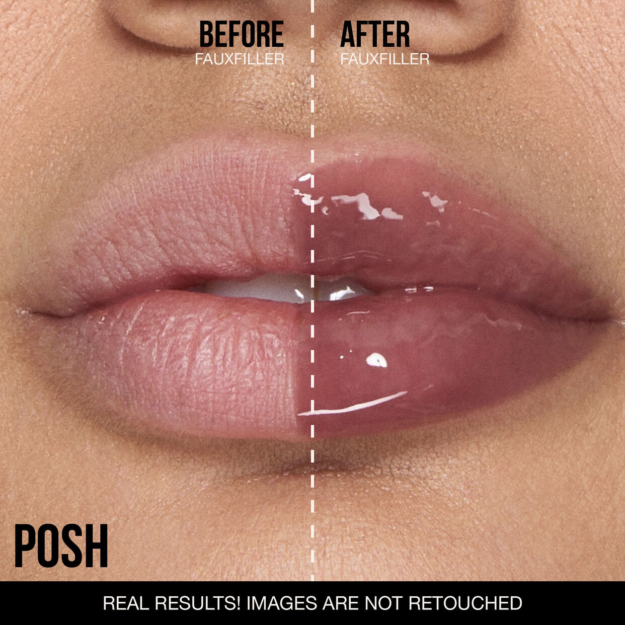 HUDA BEAUTY - FAUX FILLER Extra Shine Non-Sticky Lip Gloss | 3.9 mL - Medaid