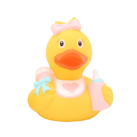 LILALU BABY GIRL DUCK PINK & YELLOW SMALL - Medaid International