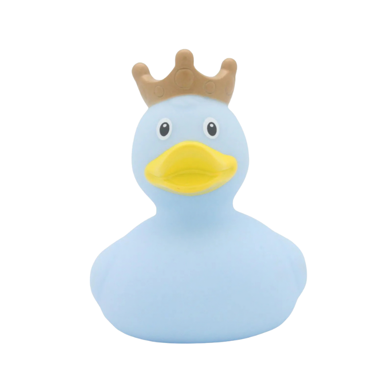LILALU LIGHTBLUE DUCK WITH CROWN SMALL - Medaid International