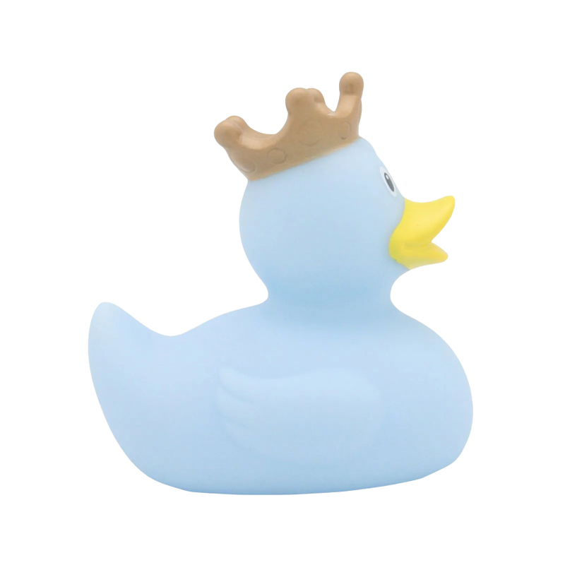 LILALU LIGHTBLUE DUCK WITH CROWN SMALL - Medaid International