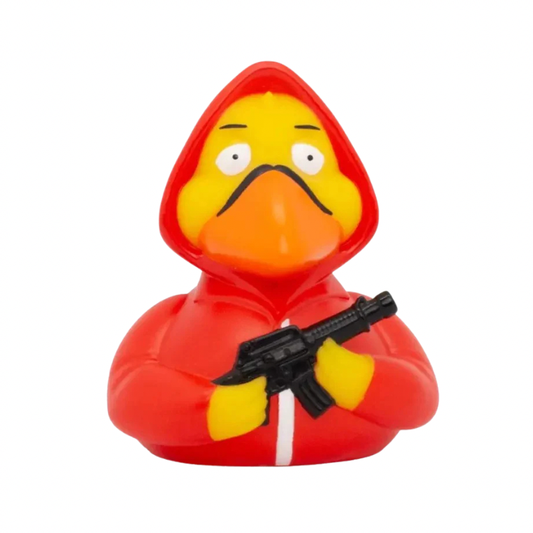 Red Money Duck - design by LILALU - Medaid International