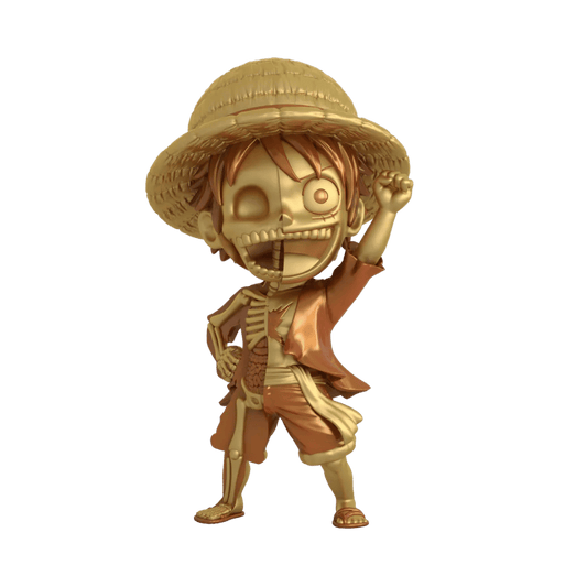 One Piece Luffy Treasure Gold XXRAY PLUS By MIGHTY JAXX - Medaid International