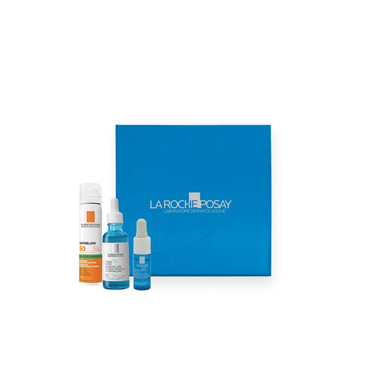 Anthelios Spf 50 Invisible Face Mist Anti-Shine  75ML + Hyalu B5 Serum 30ml +  Hyalu B5 mini - Medaid