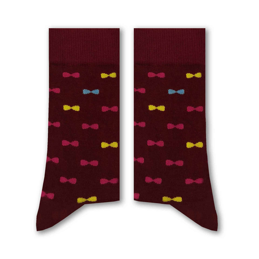 Bow Ties Socks (Long) - Size 41-46 - Medaid International