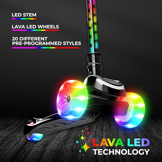 LiT Nova 3 Wheel Scooter By Spartan - Medaid International