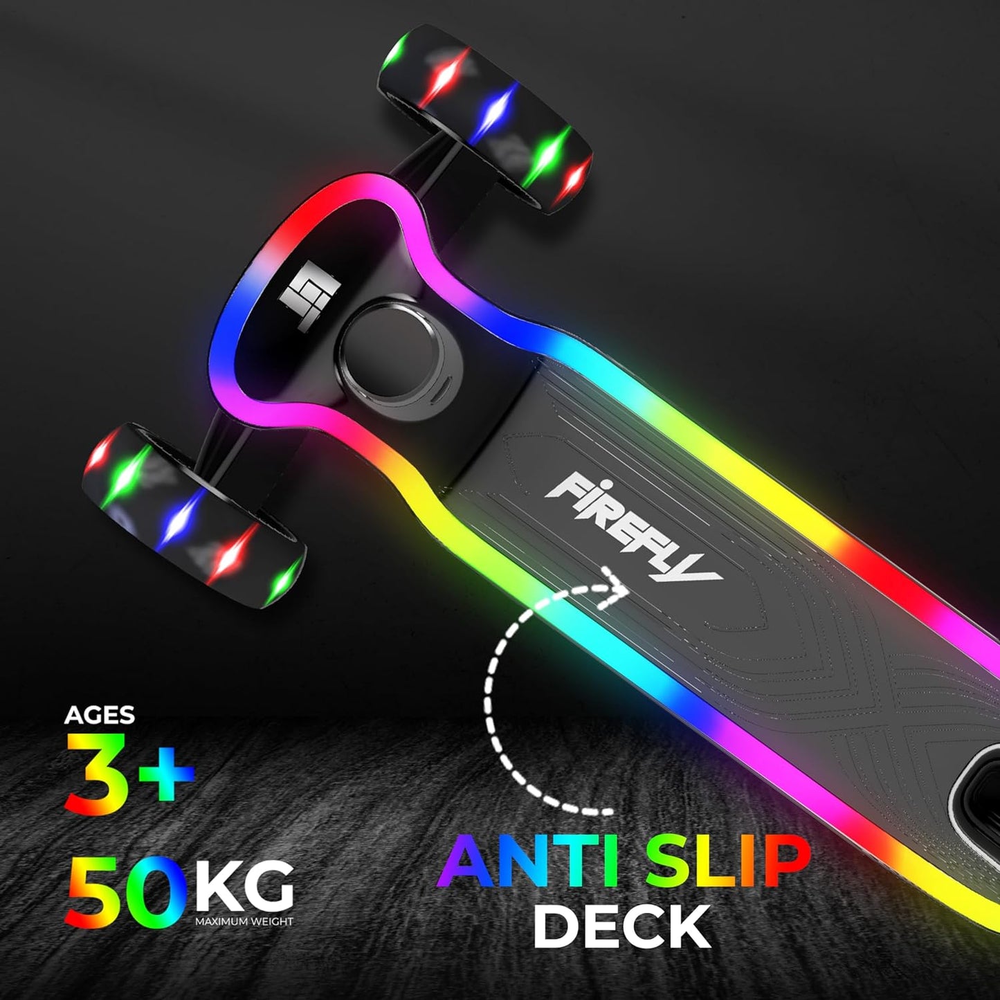 LiT Firefly 3 Wheel Scooter By Spartan - Medaid International