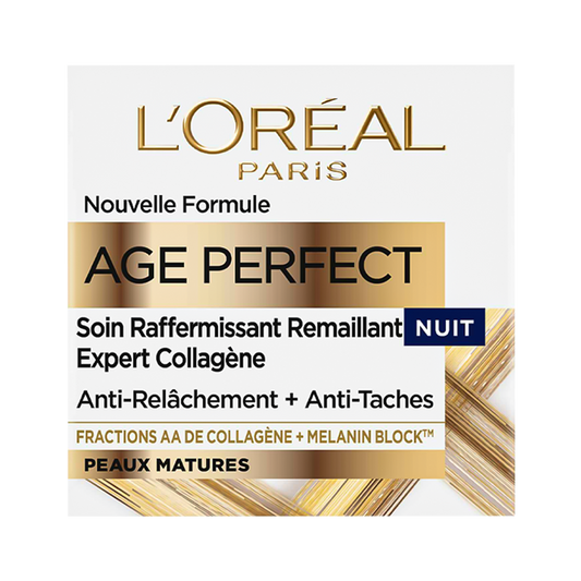 L'Oreal Age Perfect Night Cream - 50ml - Medaid