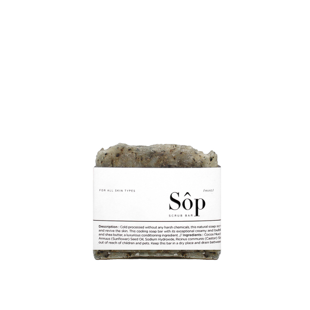 Atelier Beautanique Sop Mint Scrub Bar - Medaid