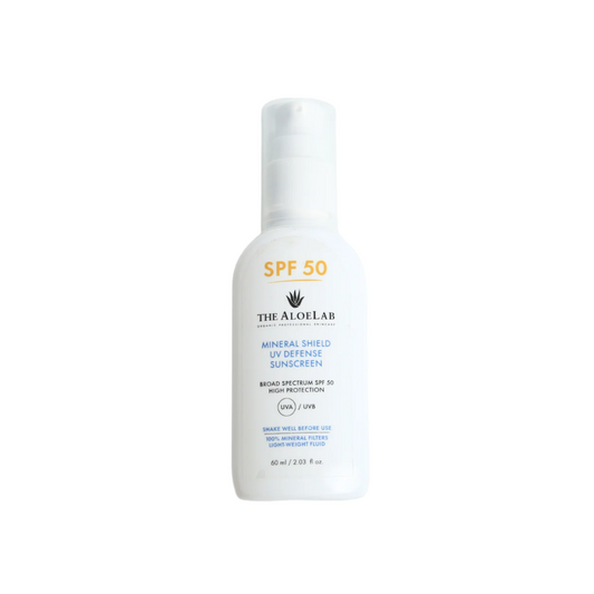 The Aloelab Mineral Shield Uv Defense Sunscreen Spf 50 60ml - Medaid International