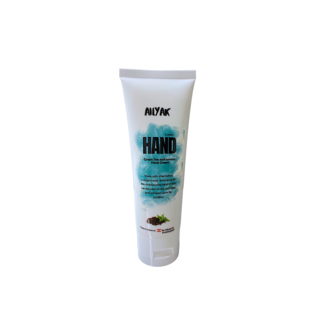 Ailyak Green Tea And Lemon Hand Cream 100ml - Medaid - Lebanon