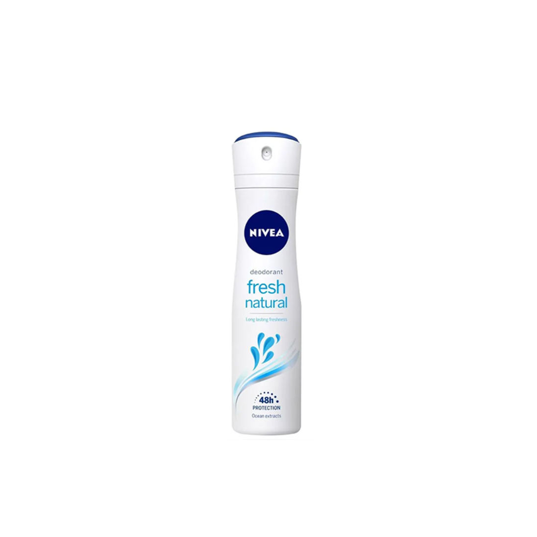 Nivea Fresh Natural Deodorant Spray For Women 150ml - Medaid - Lebanon