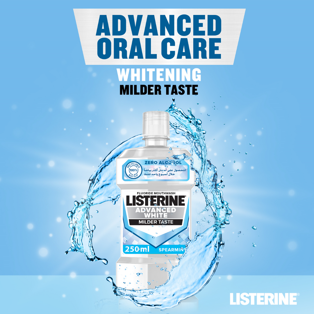 Listerine Advanced Whitening Mouthwash - Medaid - Lebanon