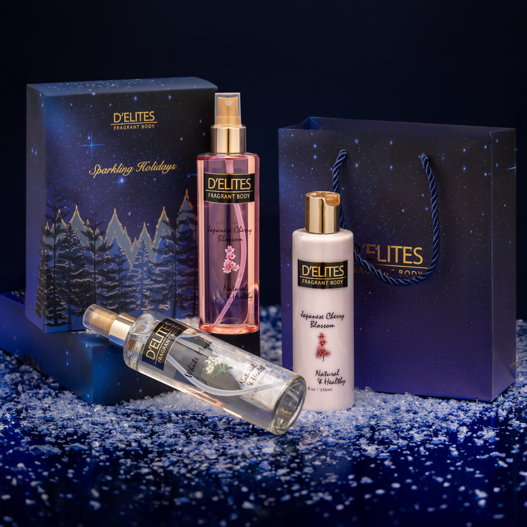 D'elites Buy 2 Body Splash Get 1 Body Lotion Holiday Set