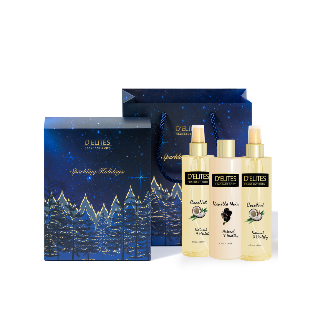 D'elites Buy 2 Body Splash Get 1 Body Lotion Holiday Set